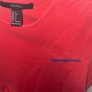 OBO forever 21 crop top. (hampton’s )